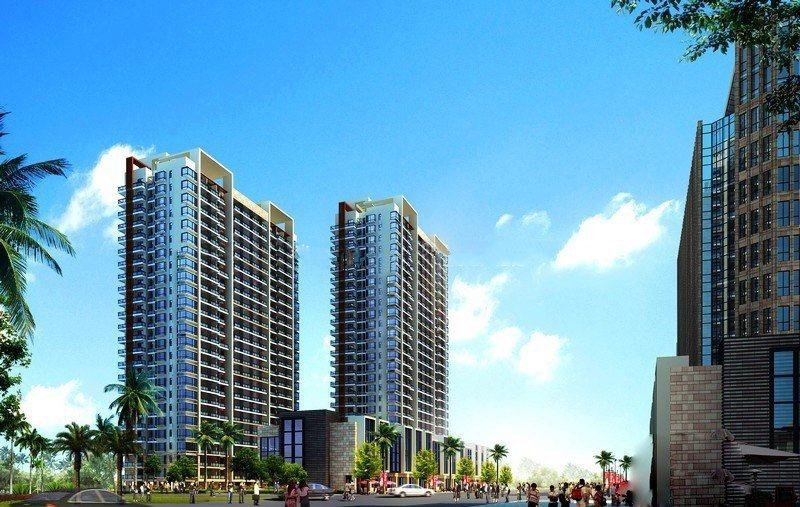 金城帝景广场效果图